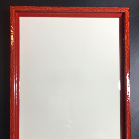 Vibrant Red Glossy Colorful Frame - Ready to Use - 8x10 - w/Hardware - New - Picture 2 of 15